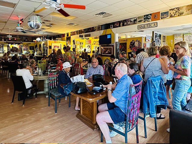 FL Fine Homes Realty clients at Mystic Ice Cream in Florida